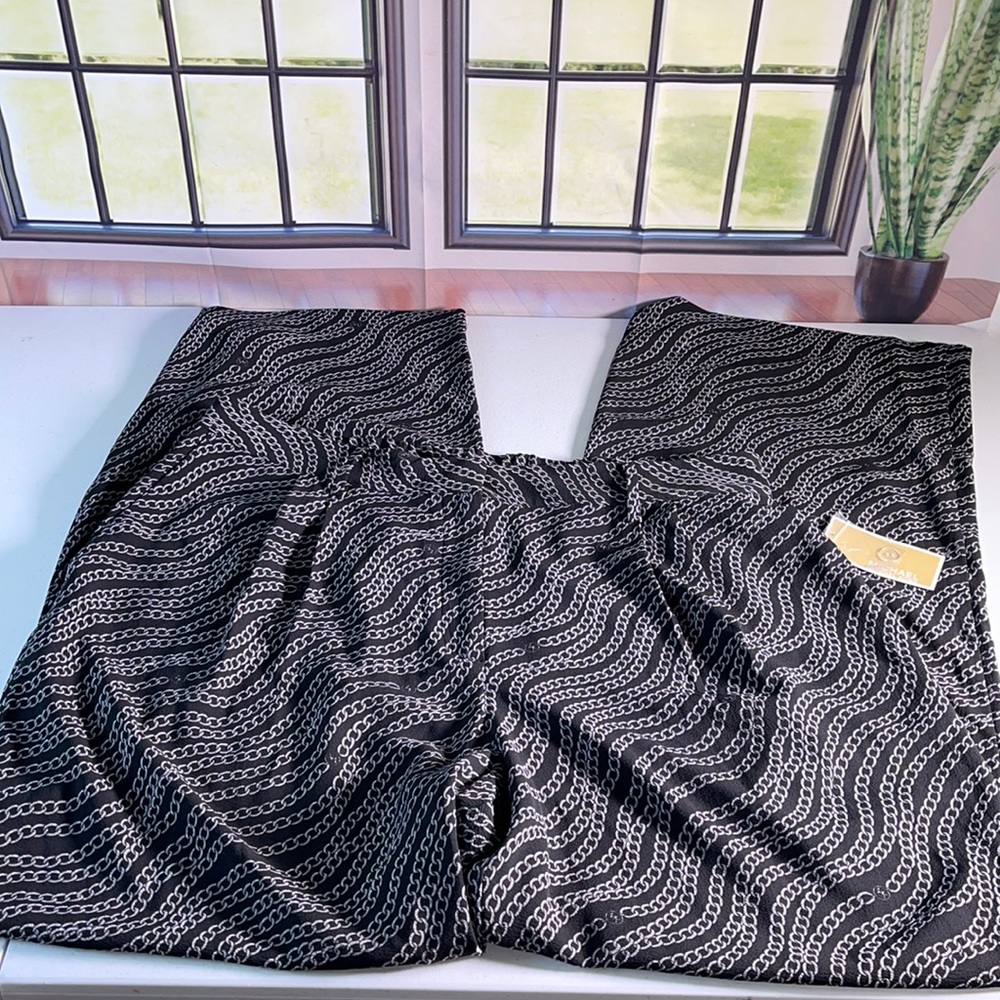 Michael Kors BLK/Silver Pants dress pants